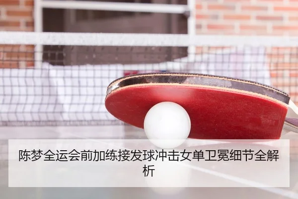 陈梦全运会前加练接发球冲击女单卫冕细节全解析